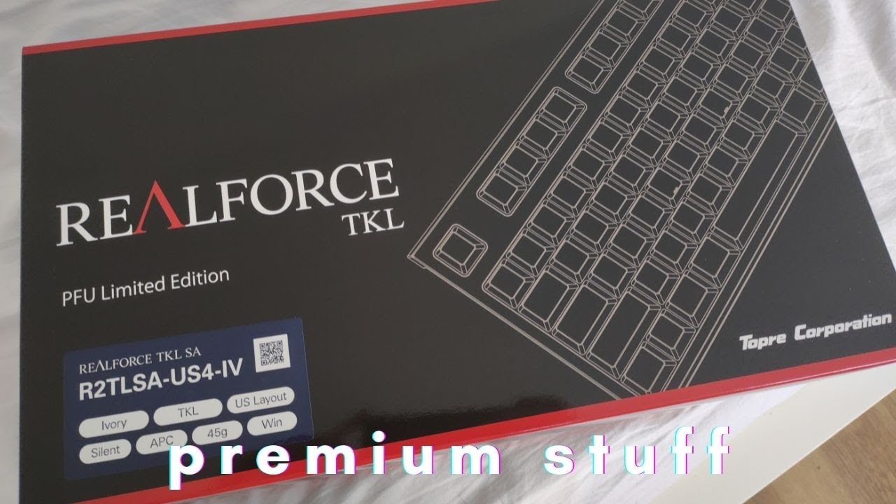 REALFORCE R2 PFU Limited Edition (Ivory/45g/TKL) | Unboxing