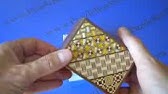 3 Sun 4 Step Natural Wood / Koyosegi Japanese Puzzle Box - YouTube