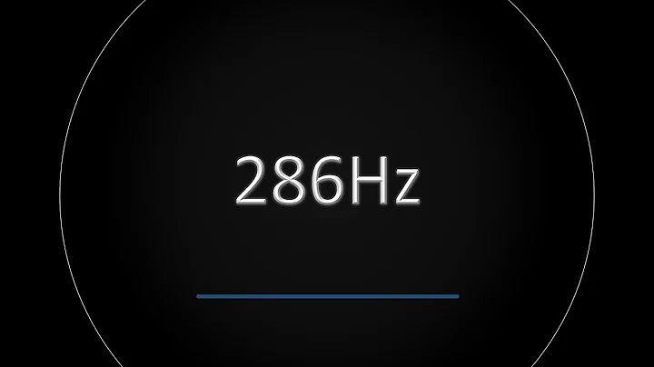 286Hz Mid Range Frequency BURP (Test Tone)