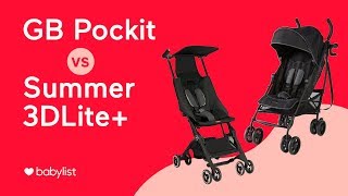 joie pact lite vs gb pockit plus