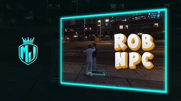 [FREE] 🤖 Rob NPCs with Realistic Reactions & Rewards | RobNPC for QBCore/ESX | @mjdevelopment