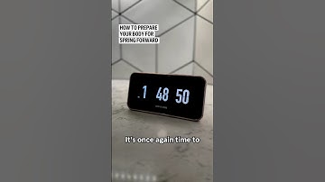How to prepare your body for spring forward