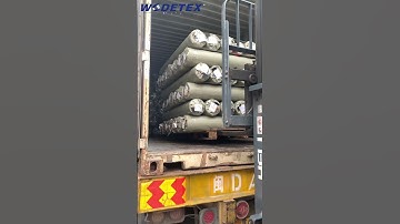 Loading Container For Nonwoven Fabric
