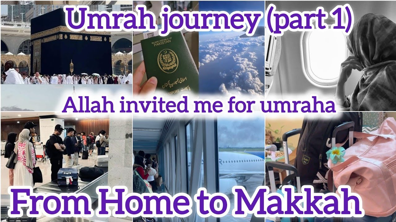 Umrah Journey Part 1 | From Home to Jeddah | First Time Umrah Travel| Guriya's vlog 
