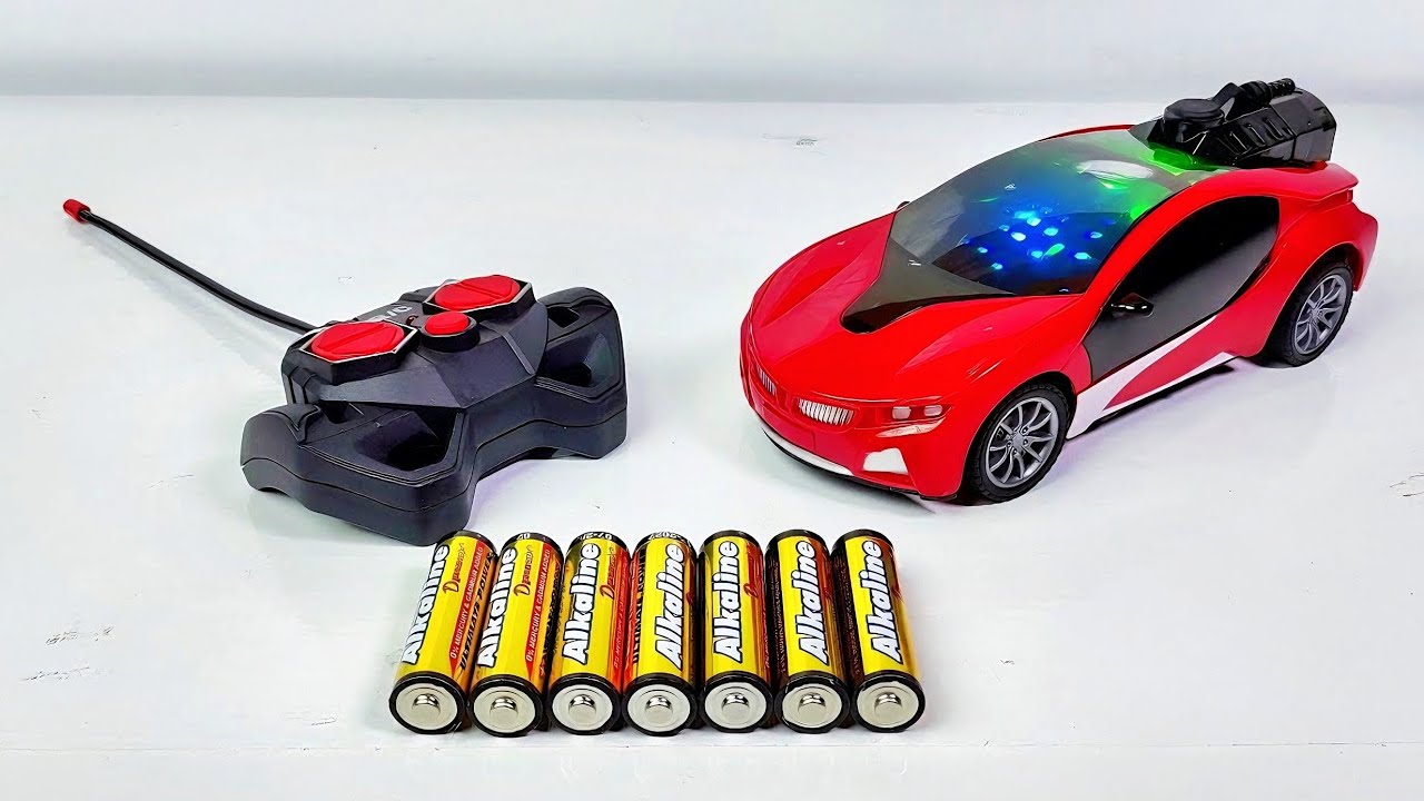 Unboxing & Test Drive This Sporty RC Car Spray Truck 40 MHz  & RC Car Police