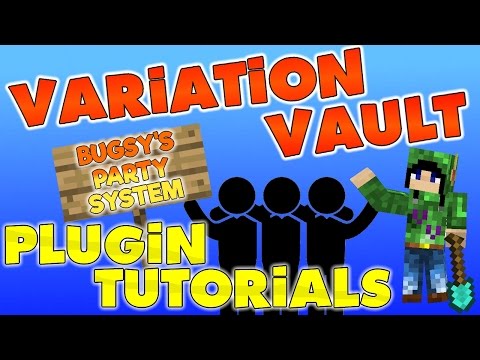 Bugsy's party system  | play together | Minecraft Plugin