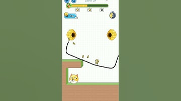 Only 1% Can Beat This! 🤯 Save The Doge Level 37 🐶🔥 #SaveTheDoge #ViralShorts