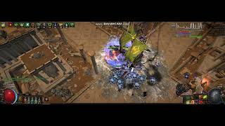 PoE 3.17 - Occultist - Caustic Arrow - Toxic Rain totem - Drox