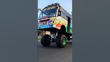 Thumbnail of Beautiful Bus Monster conversion #song #aiedits #automobile #automotiveedit #monstertruck #ai#aivfx