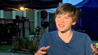 Max: Josh Wiggins "Justin Wincott" Behind the Scenes Movie Interview | ScreenSlam Profile