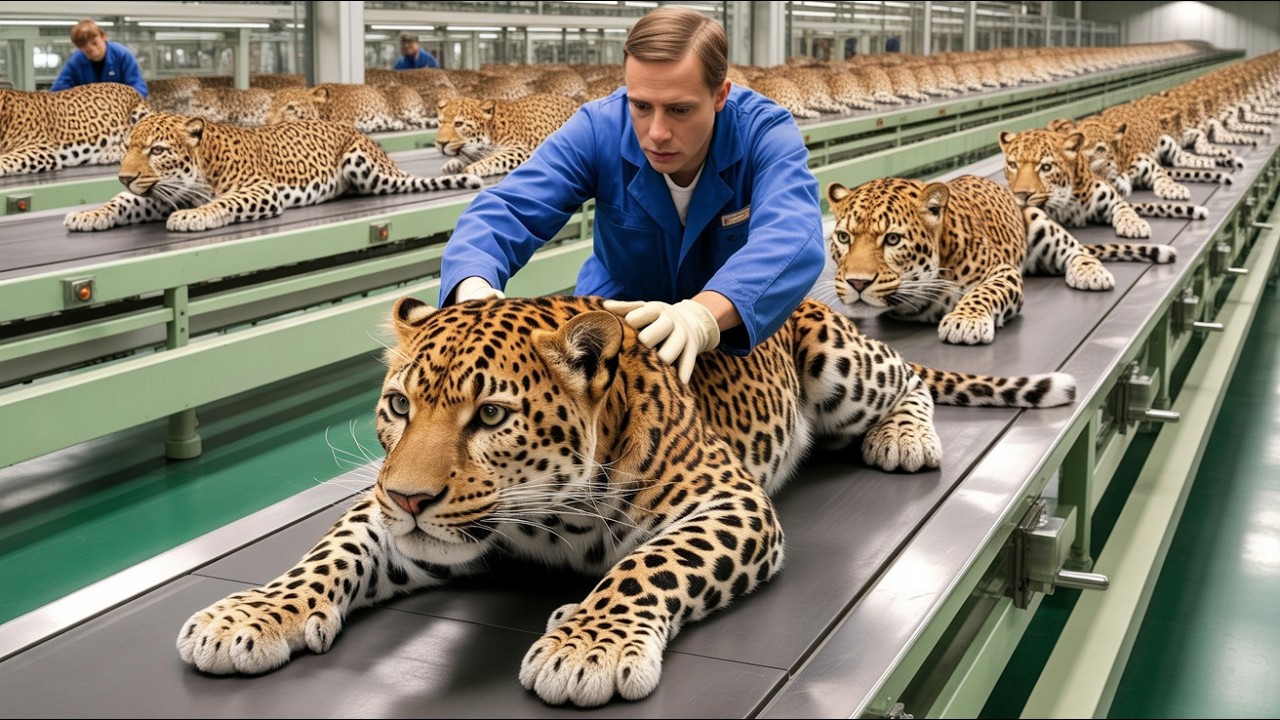 Inside the Leopard Leather Factory — How Exotic Spotted Hides Become Luxury Bags