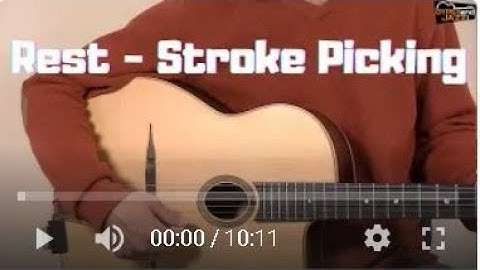 Rest Stroke Picking Movements