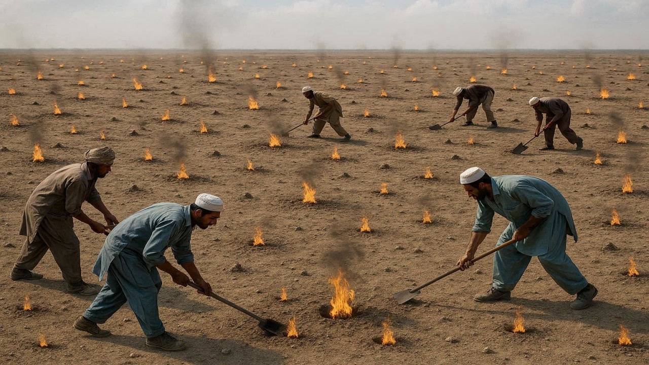 Сложный процесс на пакистанском заводе — массовое производство кирпичей — @AmazingExperts
