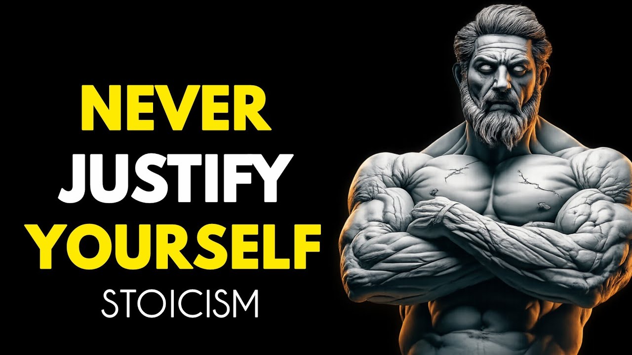 Stop Over-Explaining Yourself | 5 Things High-Value People Refuse to Justify | STOICISM