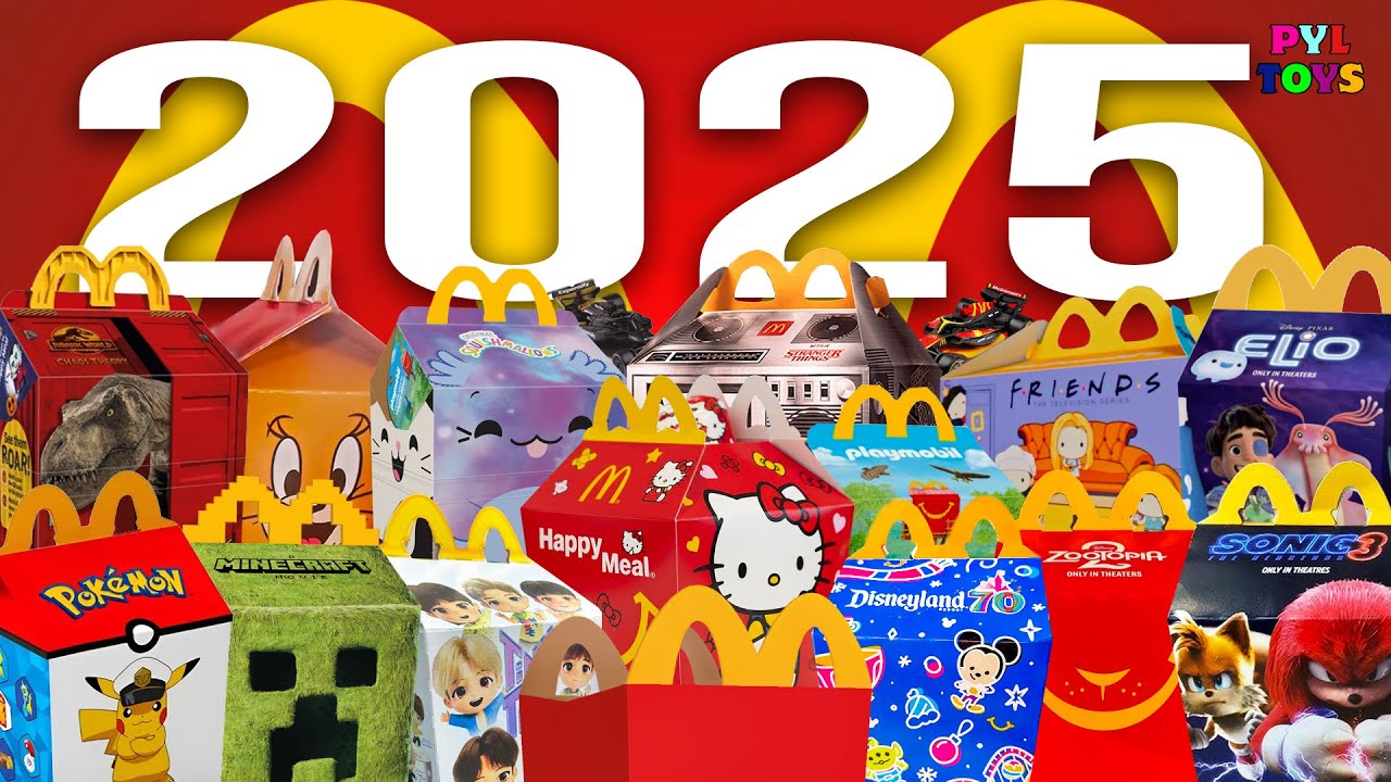 TODAS las CAJITAS FELICES de MCDONALDS 2025