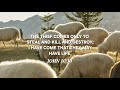 Listening To The Good Shepherd! 🐑 Our Daily Bread! 🍞 Scripture:John 10:1-10 📖 Prayer Requests! 🙏