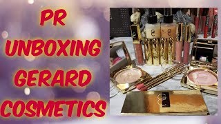 PR Unboxing ft Gerard Cosmetics . Mail Haul Monday