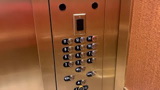 3/9/2024: 3x TK Traction Guest Elevators @ Sonesta Irvine Hotel Von Karman Avenue - Irvine, CA!