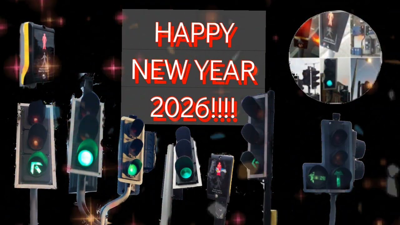 Shout Out Message To Wish Everyone at Road Runner Traffic Lights A Very Happy New Year 2026!!🚦🚥🎊😀🎉👍👏