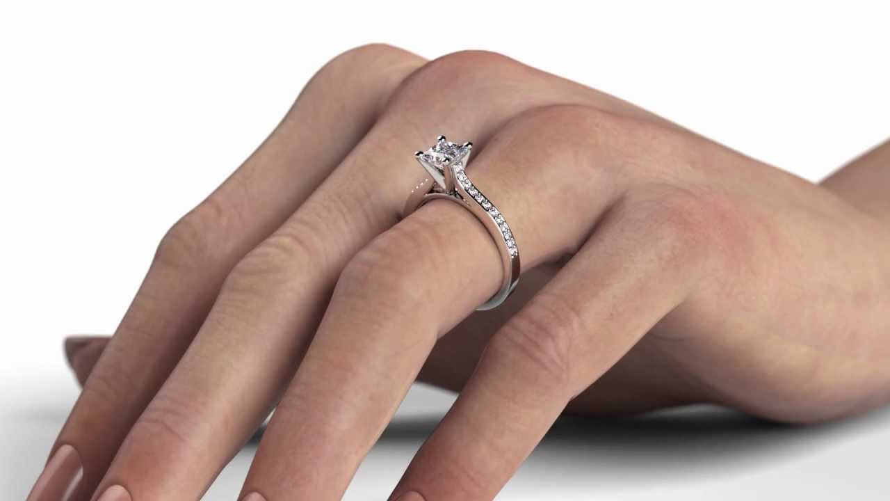 Ring Render - Diamond Ring Camera Views - YouTube