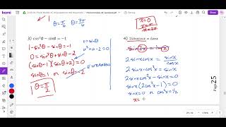 OL Precal Module 4C Notes (popurrí review solving trig equations using identities)