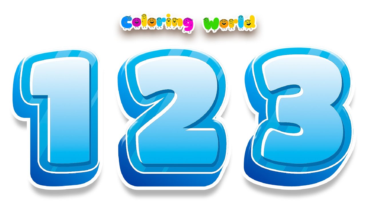 Coloring world learn counting 1 100 fun numbers for kids count to