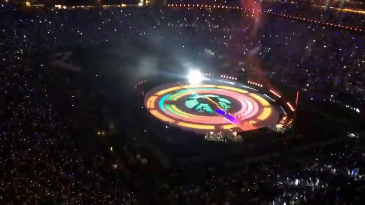 Katy Perry Super Bowl 49 Full Halftime Time Lapse