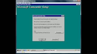 MS Camcorder installation with Office 97 CD on Windows Millenium