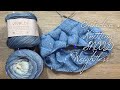 ЭНТЕРЛАК СПИЦАМИ В КРУГОВУЮ / Воздушный СНУД "Weightless" часть 1 / ENTRELAC  knitted snood