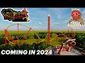 Six flags great adventures new 2024 roller coaster  50th anniversary celebration analysis