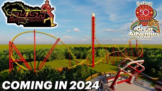 Six Flags Great Adventure’s New 2024 Roller Coaster \& 50th Anniversary Celebration Analysis