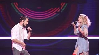 Rucsandra Iliescu vs Vlad Constantin (Can't Stop the Feeling) - Vocea Romaniei 2016