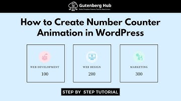 How to Create Number Counter Animation in WordPress using JQuery | WordPress Tips and Tricks