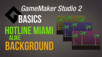 Hotline Miami alike background [Game Maker Studio 2 | Basics]