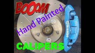 #2 How to Hand Paint your Brake Calipers @@EASY@@