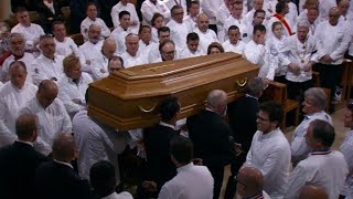 Thousands Bid Farewell To French Chef Paul Bocuse