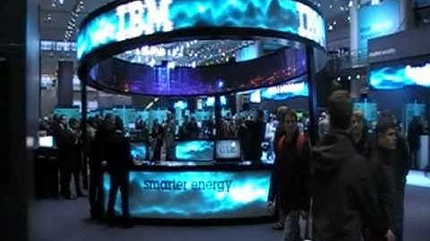 IBM-Stand auf der CeBIT 2011