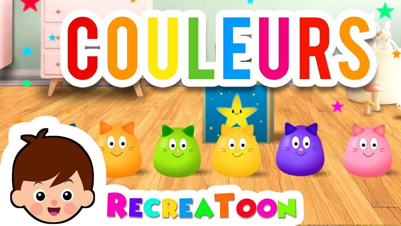 Comptine Bebe Apprendre Les Couleurs Francais Comptines Pour Bebe Youtube