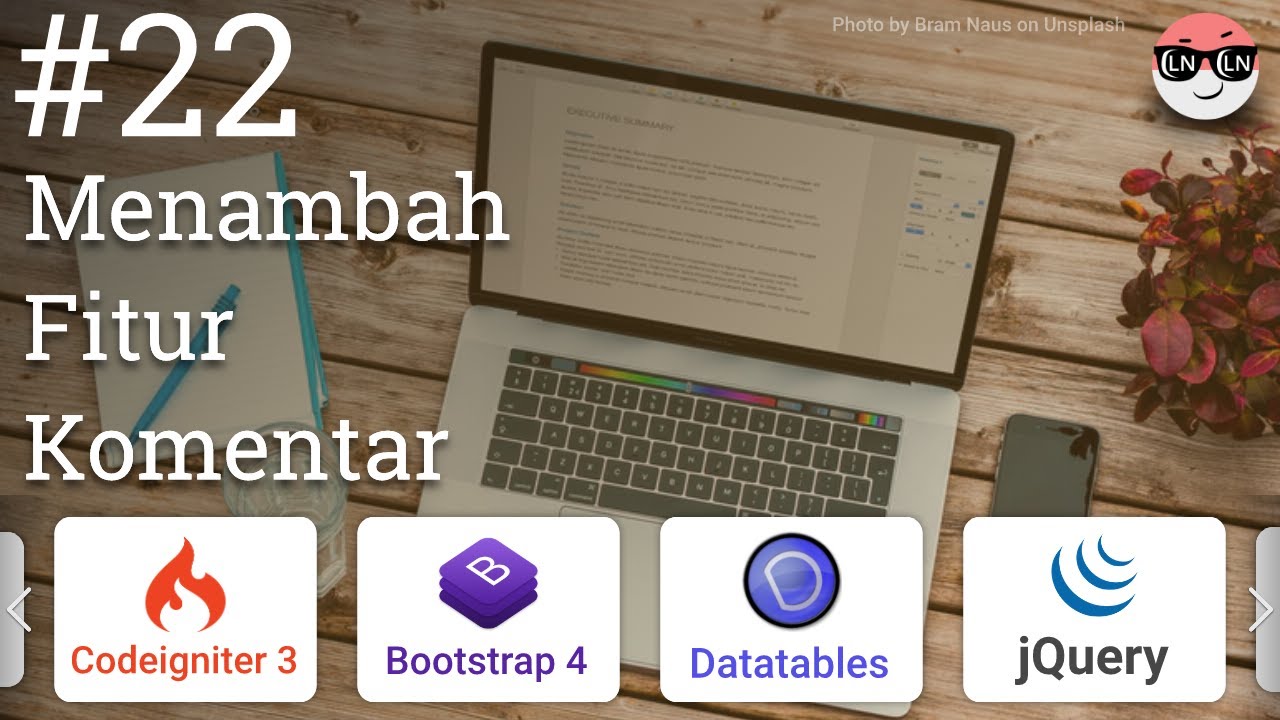 Tutorial Pembuatan Blog menggunakan Codeigniter 3 & Bootstrap 4 #22 ...
