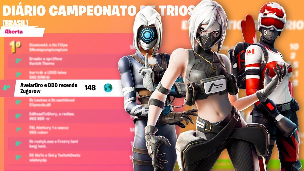 Fortnite Brasil - Os Trios estão de volta nos modos não-Ranqueados