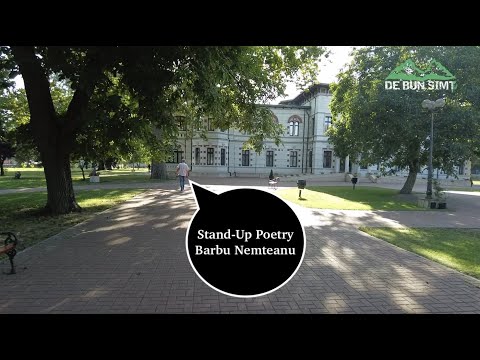 Stand-up Poetry Barbu Nemteanu | Editia 1 | Galati | Gradina Palatului Episcopal | De Bun Simt TV
