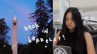 berkeley vlog   | first day back on campus ✈, downtown berkeley eats