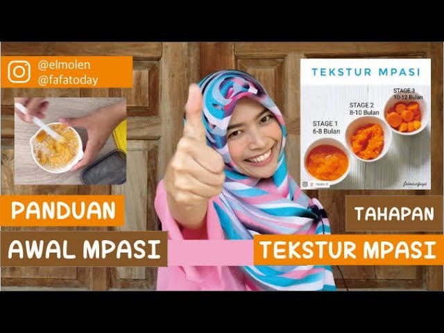 Tahapan Tekstur Mpasi Panduan Awal Mpasi Youtube