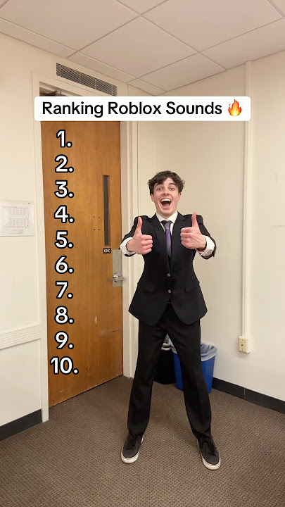 Ranking Roblox Sounds 🔥 IC: @zachlath