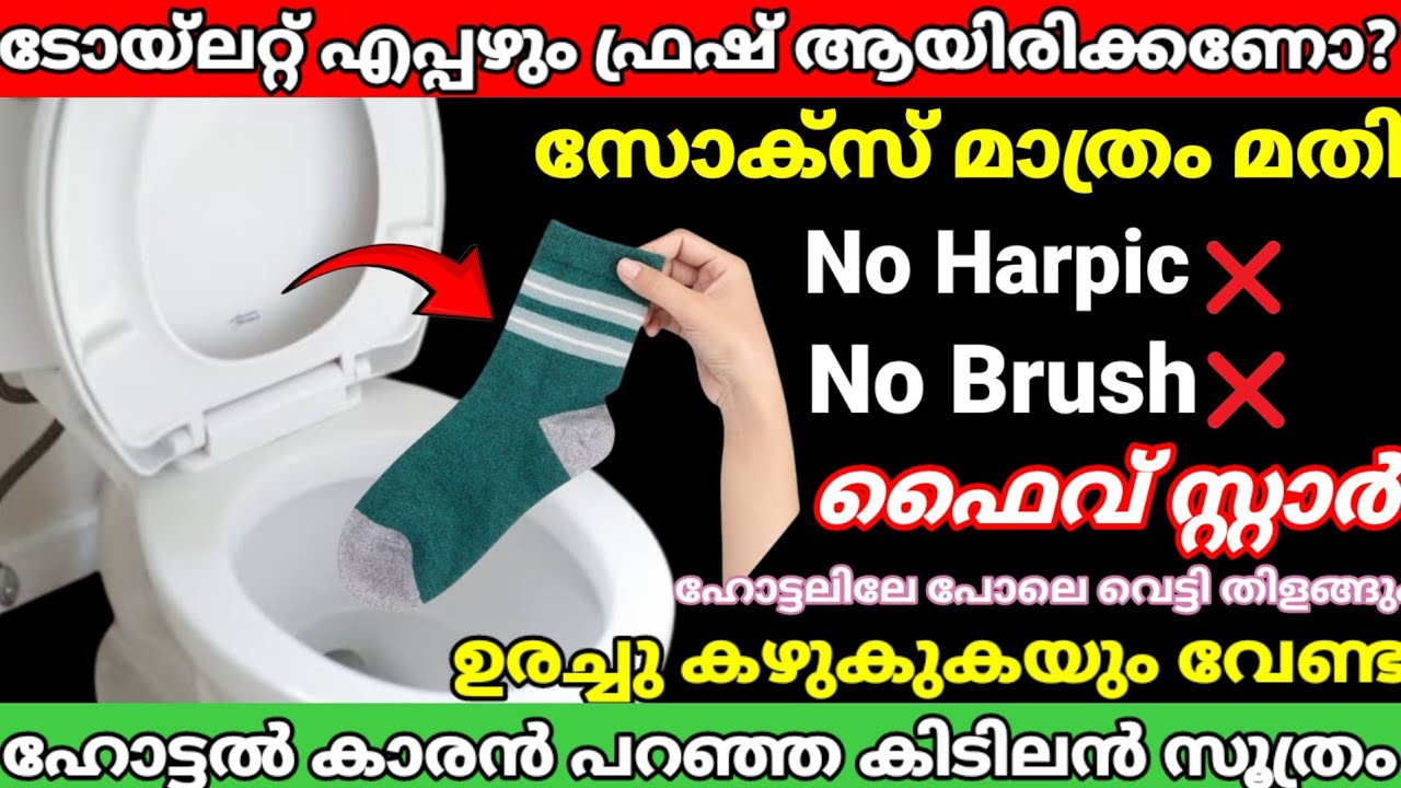 ടോയ്ലറ്റ് എപ്പഴും fresh ആയിട്ടിരിക്കാൻ സോക്സ് ഇങ്ങനെ വെച്ചാൽ മതി കിടിലൻ ഹോട്ടൽ ഐഡിയ |viralvideo
