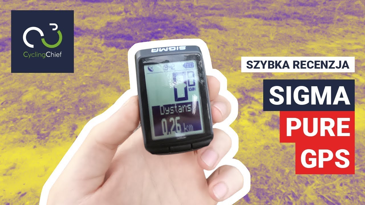 Recenzja licznika SIGMA GPS | Szybka recenzja #1 - YouTube