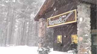 Snow at Camp Jorn YMCA