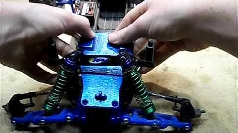 TRAXXAS RUSTLER: level 20 upgrade:INTEGY ALUMINUM BULKHEAD