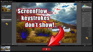 AAARGH!  Keystrokes don’t show in ScreenFlow!
