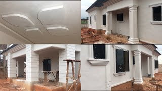 Price Of POP Ceiling Installation And Wall Screeding For Indoor And Outdoor In Benin City, Nigeria.